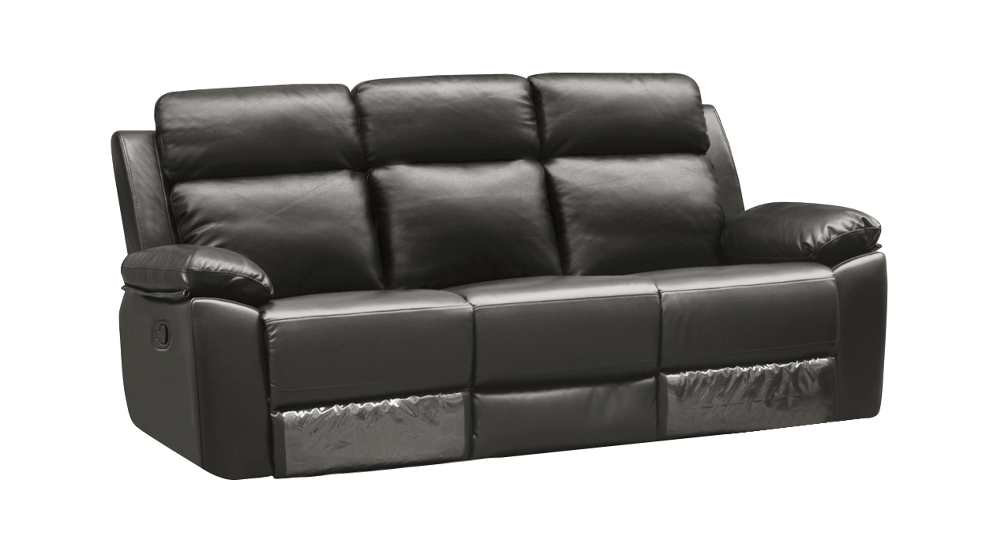 Leo Reclining Sofa – Leather Air Code # G12 Grey - Husky® Furniture and ...