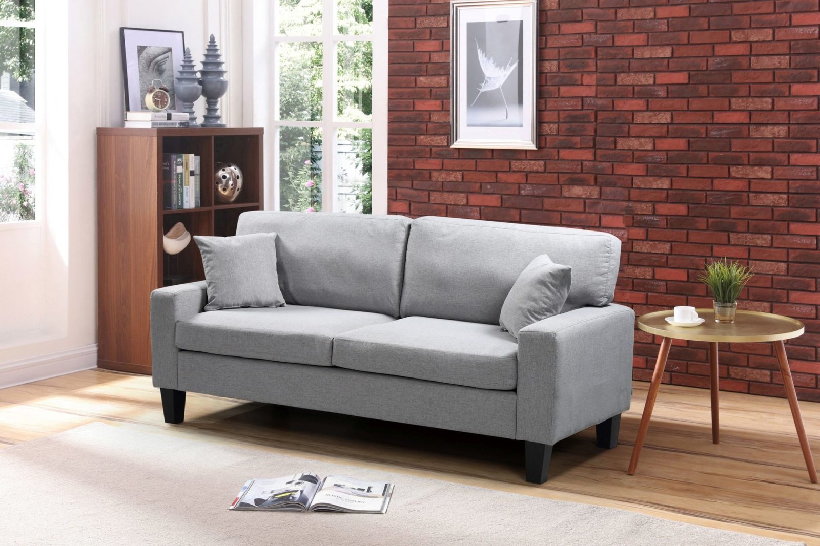 Zara 3PC Sofa Set Grey Husky® Furniture and Mattresses