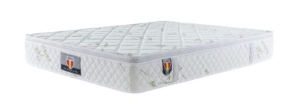 4 Kingdom Husky furniture and mattress five star comfort Pockect coil Bambo Cover euro Pillow top mattress 1