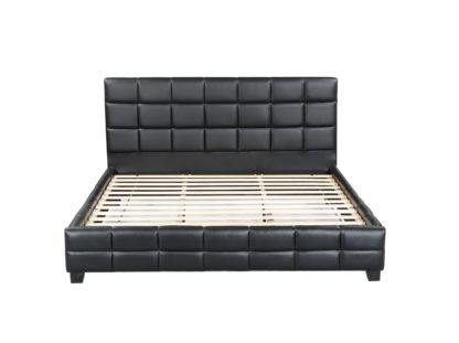 Amelia King Bed - 8002 -Husky-Furniture- Single - Double -Queen- King-Black-1