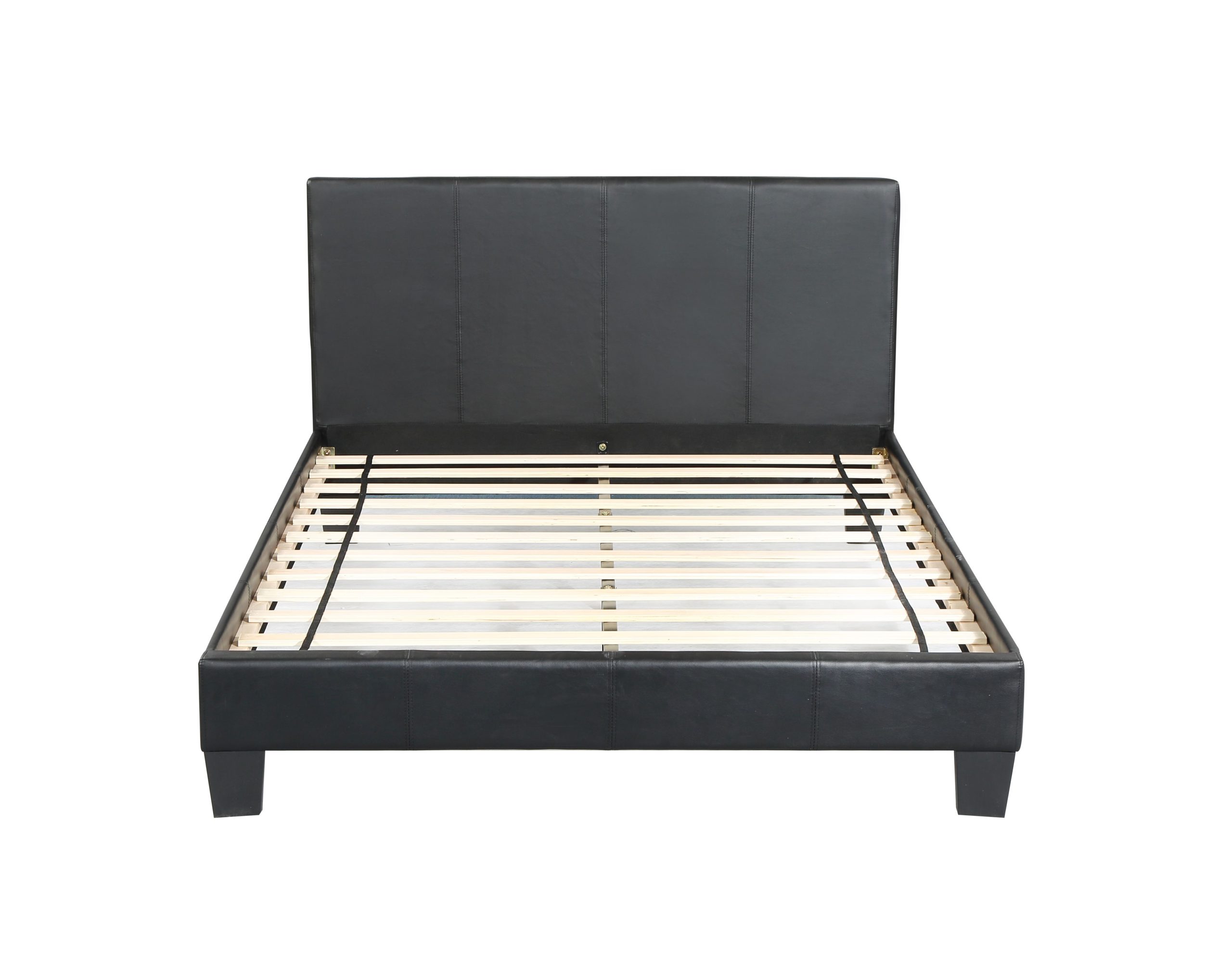 Husky Value Upholstered Platform Bed, Inexpensive Queen Platform Bed