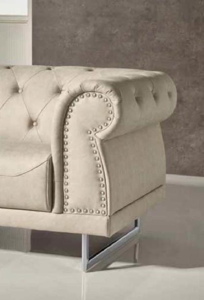 HD1809 - Mason-1.Beige -G01- Leather .Husky Designer Furniture