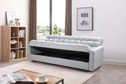 HSBM12-Husky-Furniture-Sara Sofa Bed - Klick Klack -3.in.1-Sofa-Bed-Storage-Grey.2019