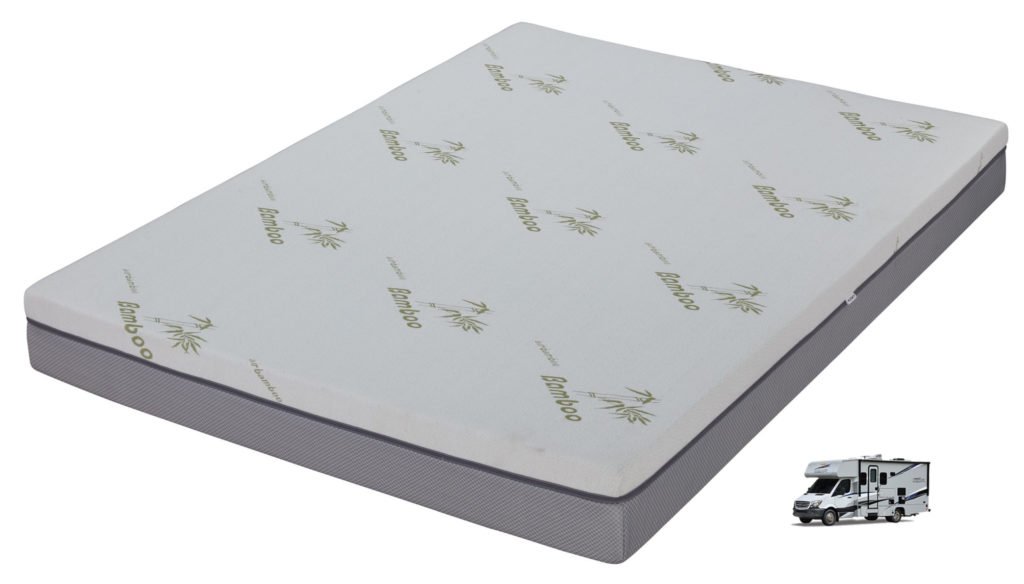 Tomboy 8" Gel Memory Foam RV Queen Mattress