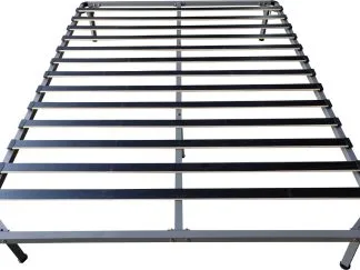 Pandora Queen Flatbed Platform Bed Grey