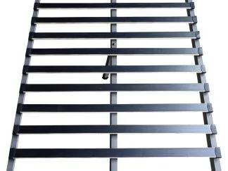 Pandora Single Flatbed Platform Bed Grey